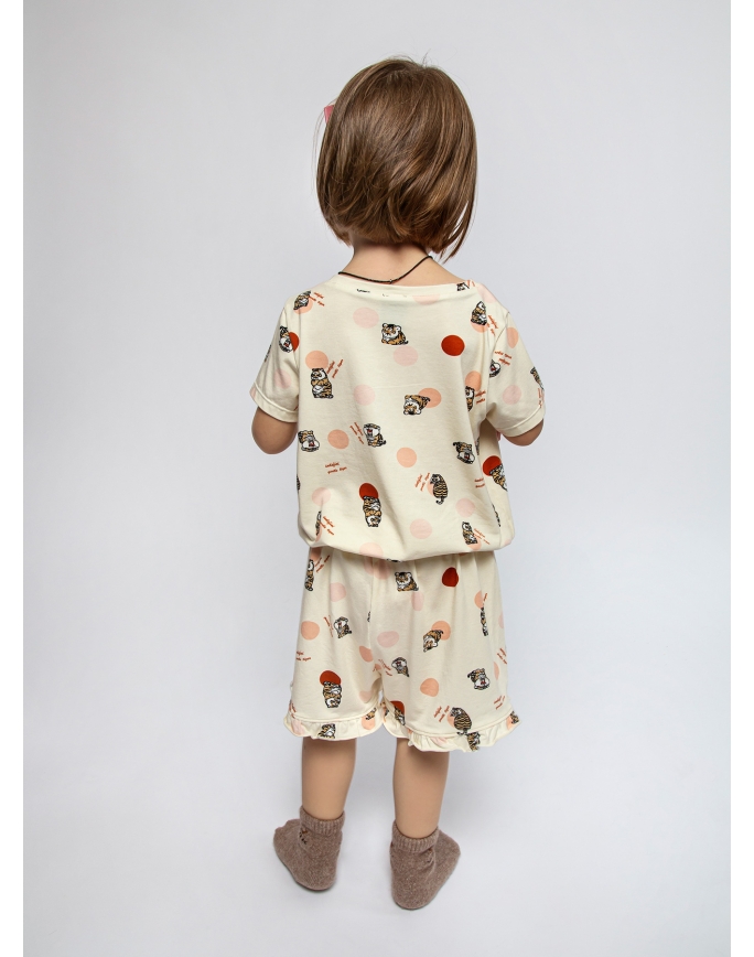 Детская пижама для девочек "Индефини" (Арт.954000-1039GTD)