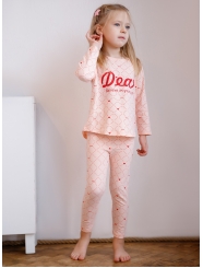Детская пижама для девочек "Индефини" (Арт.3280GTC)