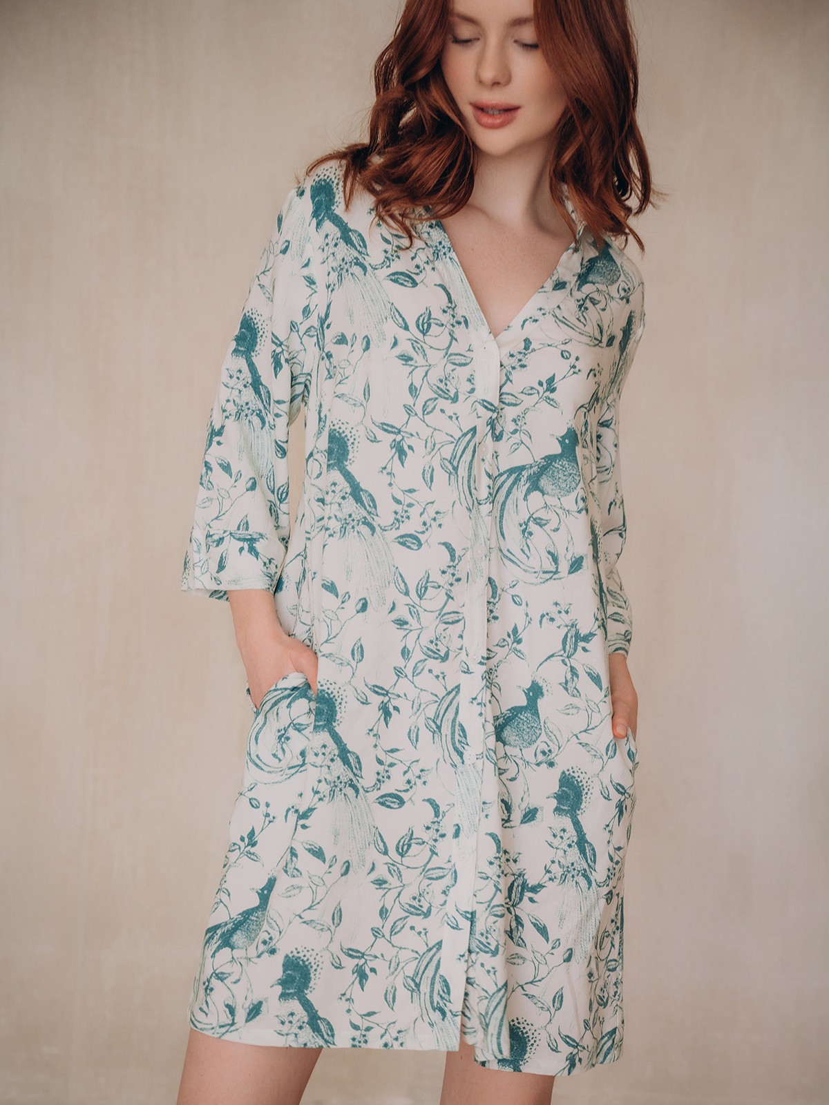 Пляжная туника Indefini (Арт. 5041YSQ)