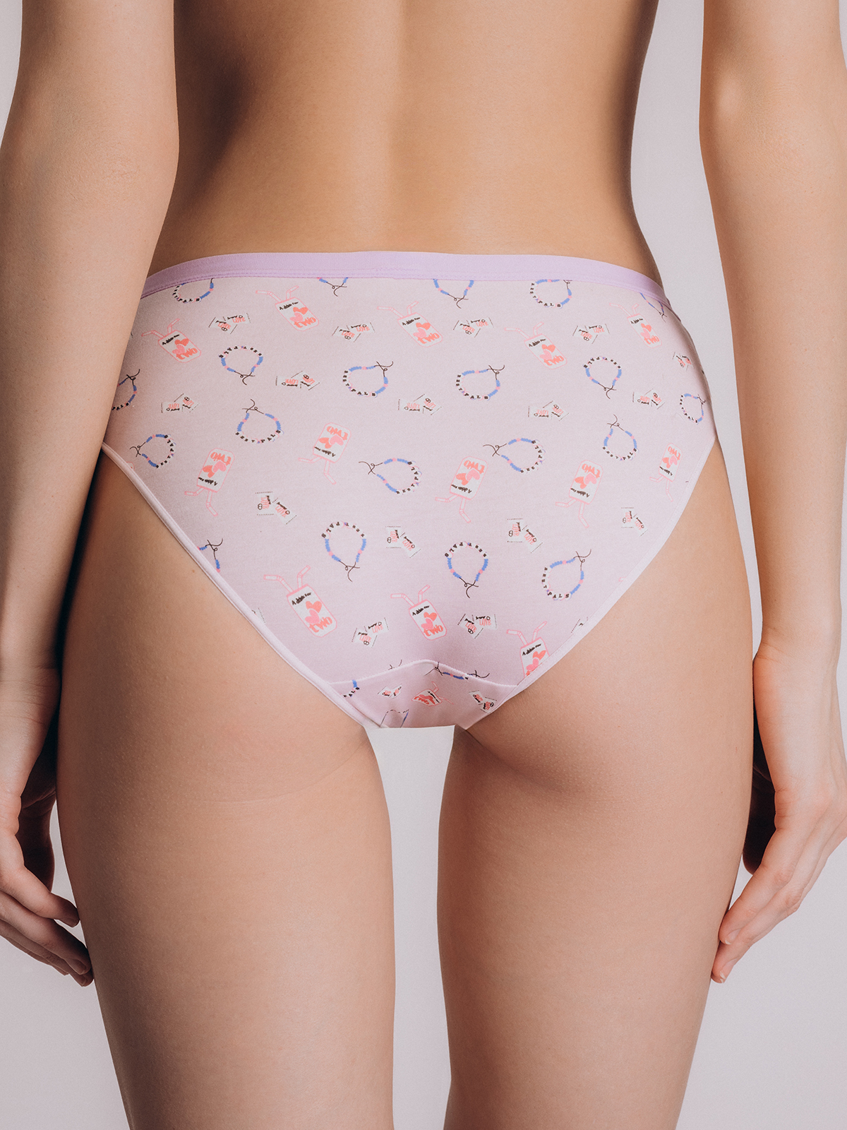 Трусы слипы из хлопка Indefini (Арт. 3202LUB)