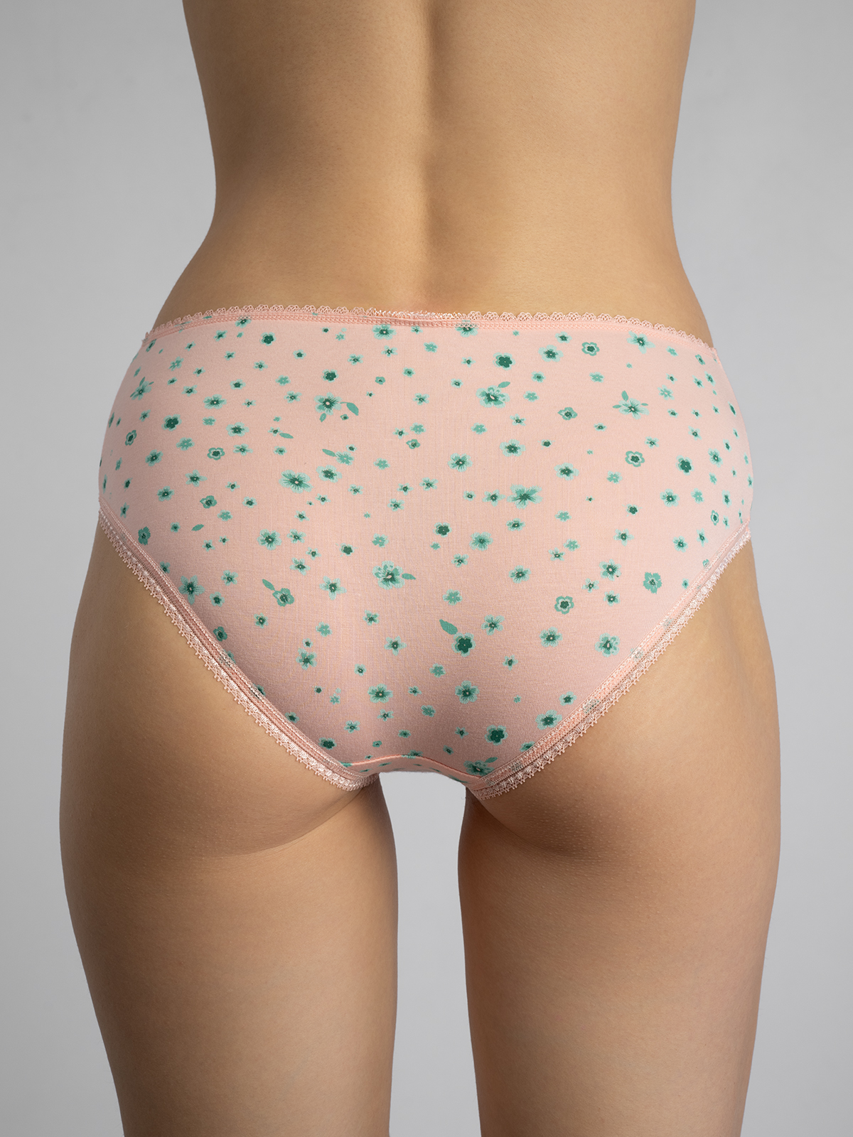 Трусы слипы женские розовые Indefini (Арт. 4189LUF)