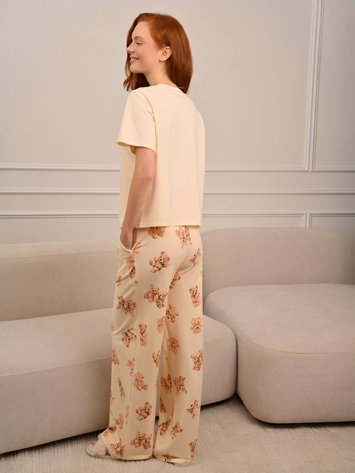 Женская пижама с брюками (Арт. 5285TBC)