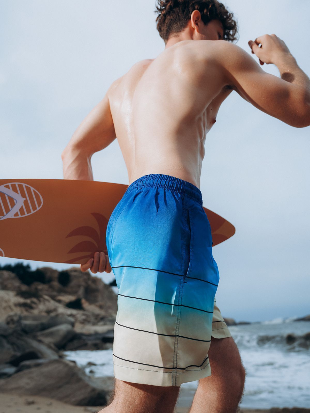 Пляжные шорты Indefini (Арт. 5043YMS)