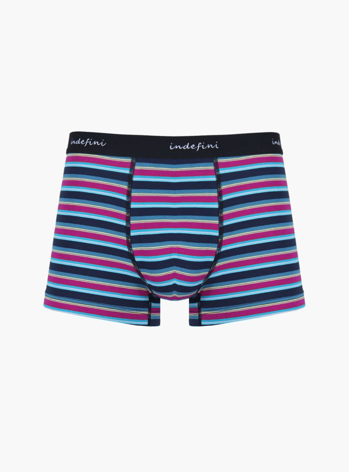 Боксеры в полоску из хлопка Indefini(Арт. 3010MUG)