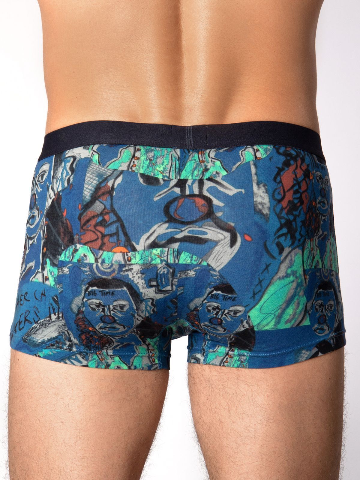 Трусы боксеры с принтом Indefini (Арт. 3026MUF)