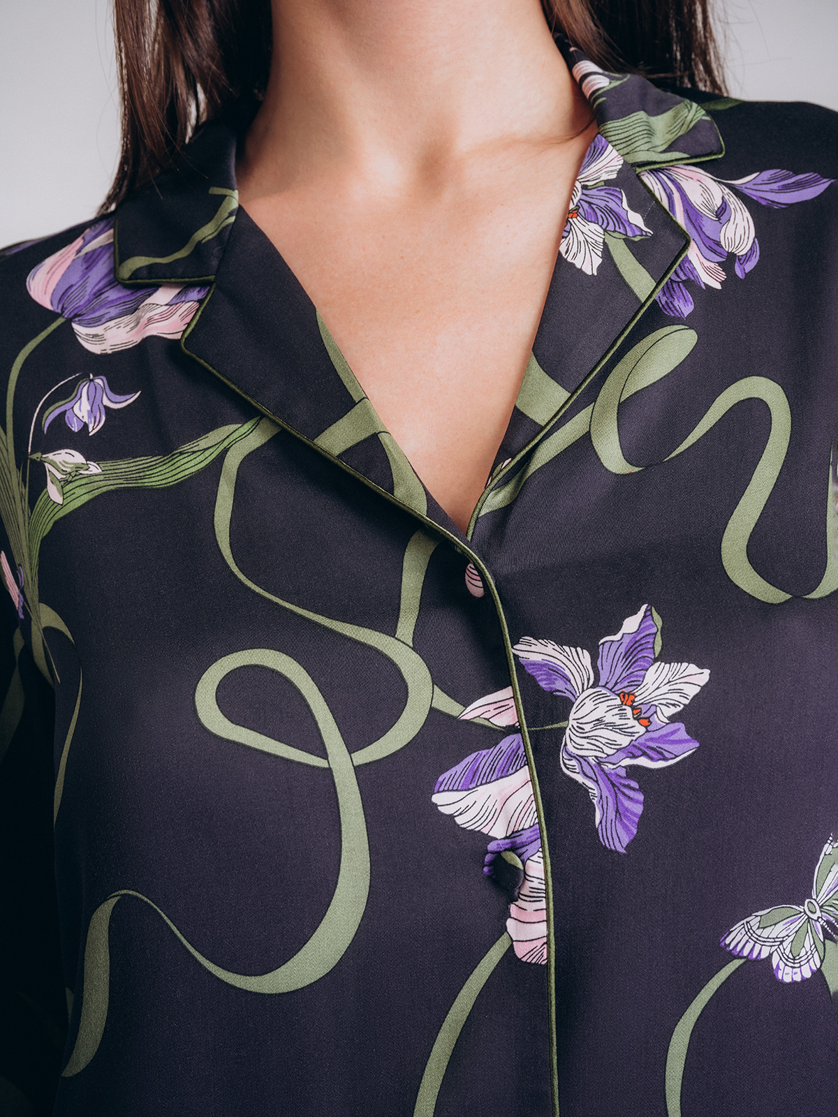 Женская пижама с цветочным узором (Арт. 5123TCC)