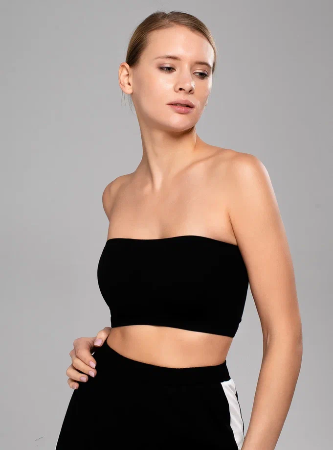 Женский топ бандо Indefini (Арт. 3051TDJ)