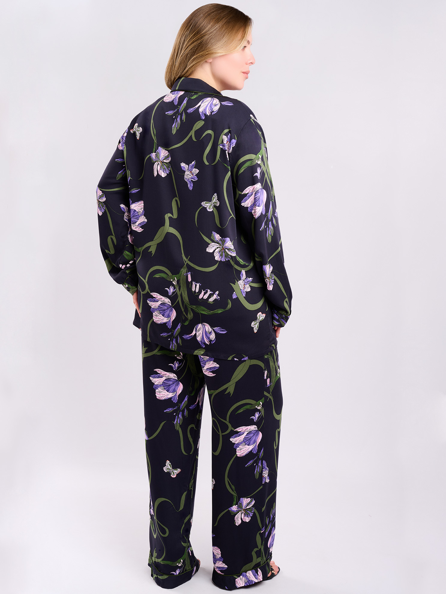 Женская пижама с цветочным узором (Арт. 5123TCC)