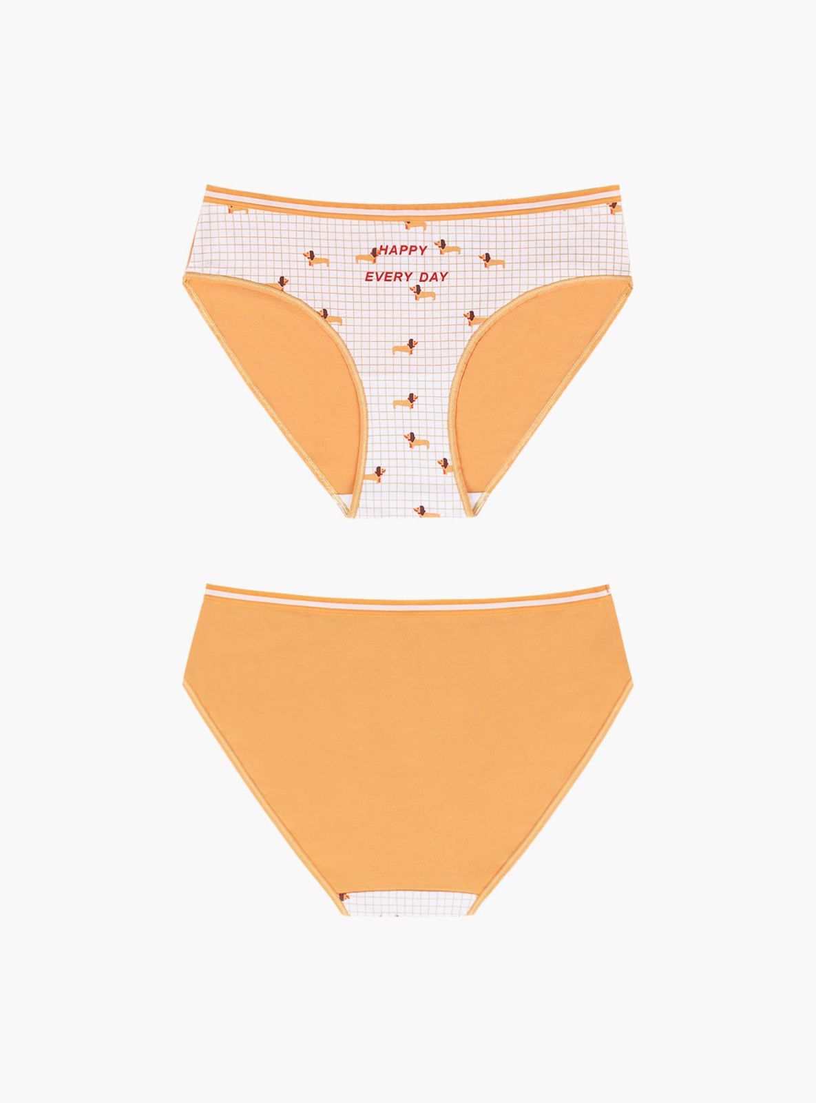 Трусы слипы из хлопка Indefini (Арт.121000-2206LUF)