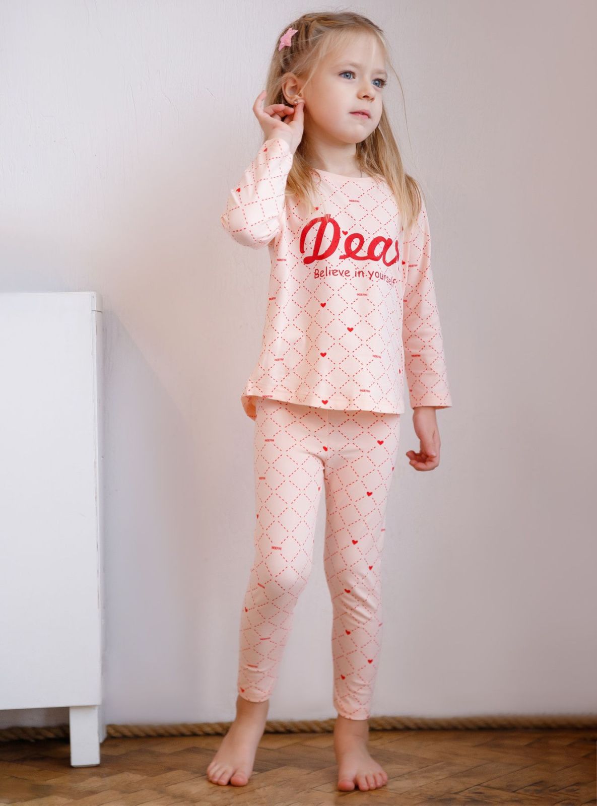 Детская пижама для девочек Indefini (Арт. 3280GTC)