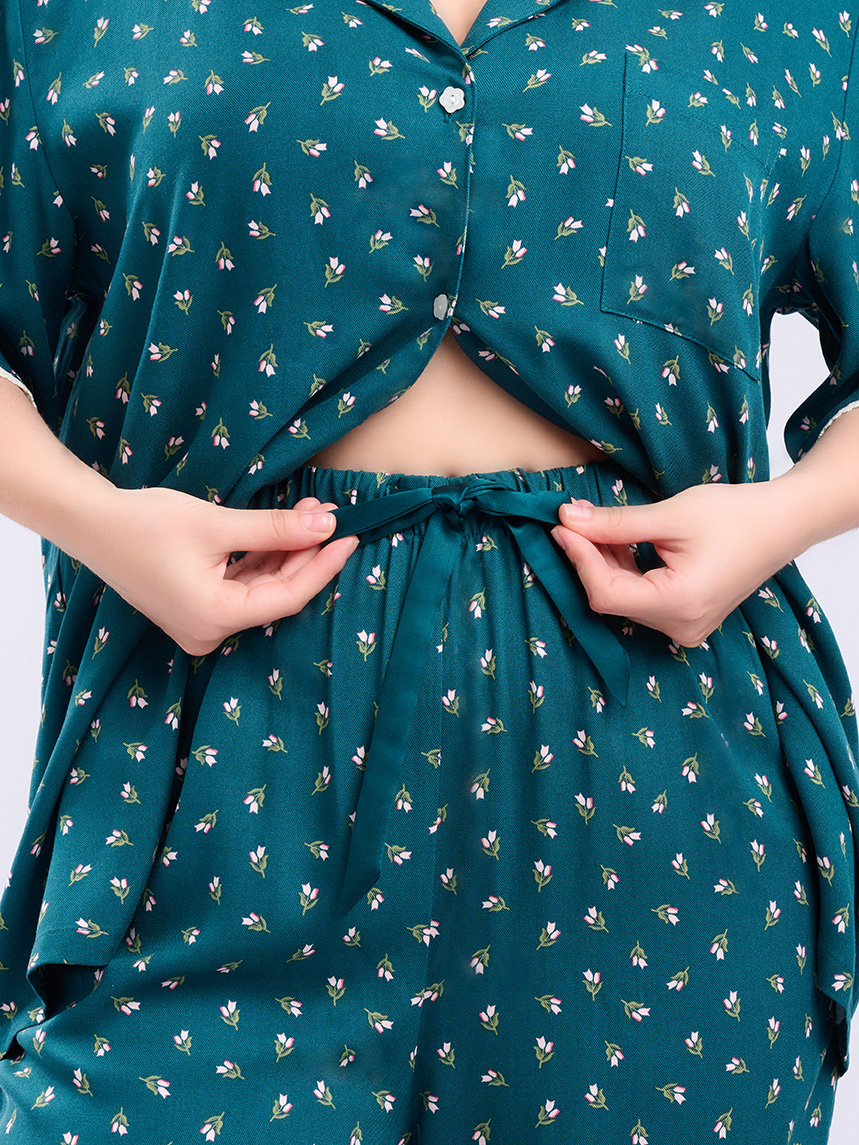 Женская пижама зеленая (Арт. 5133TBC)