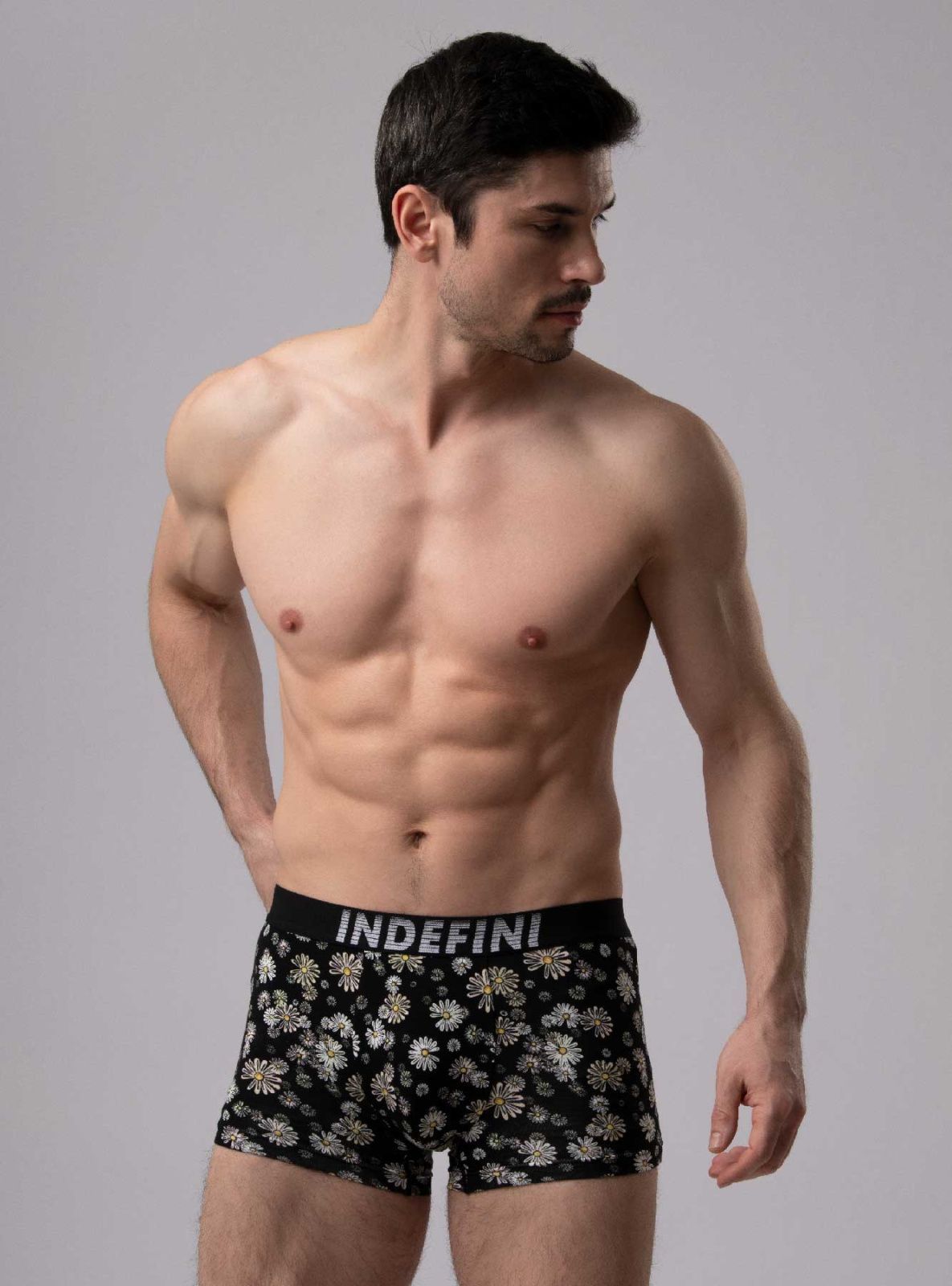 Мужские трусы черные indefini (Арт. 2097MUF)
