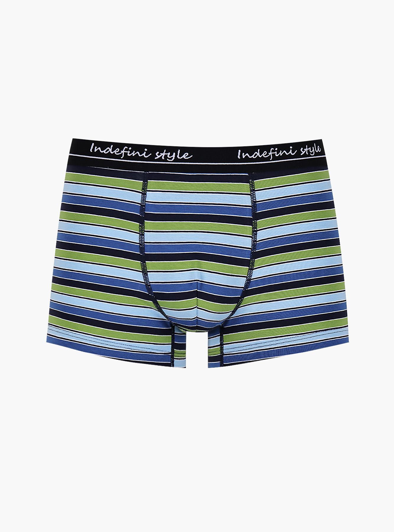 	 Боксеры в полоску из хлопка Indefini (Арт. 3012MUG)