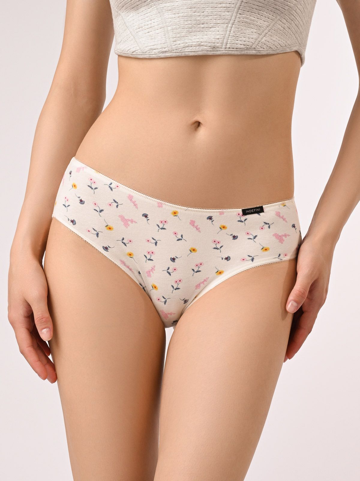 Женские трусы слипы Indefini (Арт.111000-3192LUB)