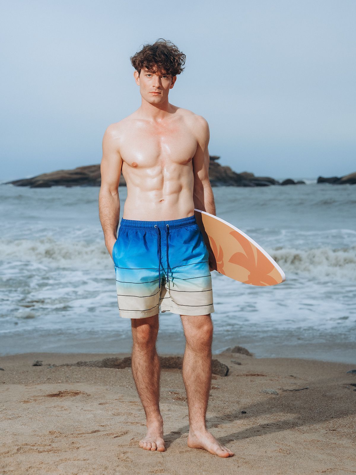 Пляжные шорты Indefini (Арт. 5043YMS)