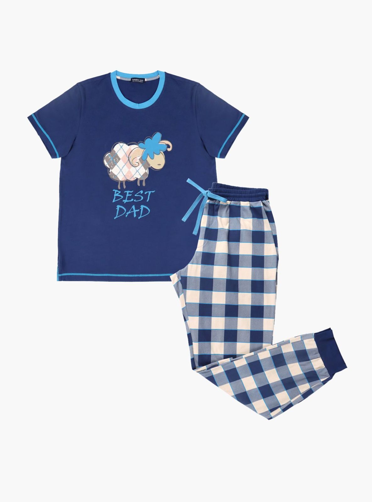 1027PBC Мужская пижама (Ф+Брюки)