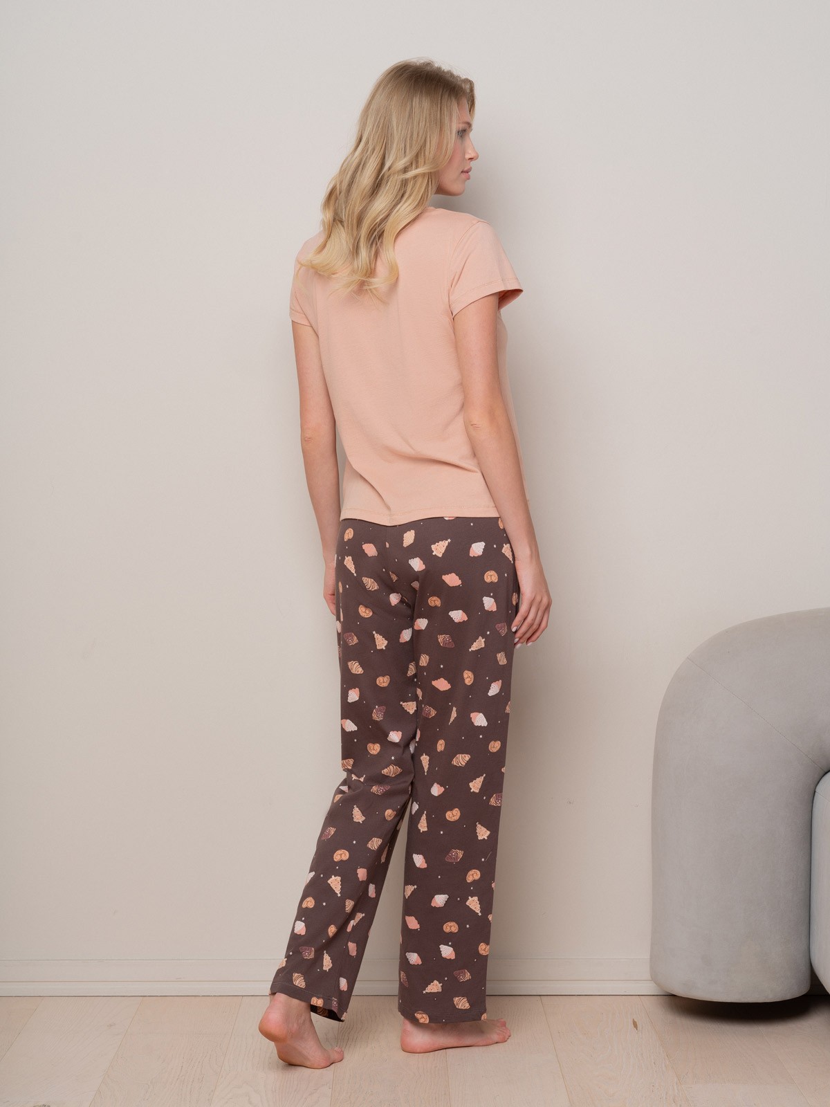 Домашняя пижама Indefini (Арт. 4254TBC)