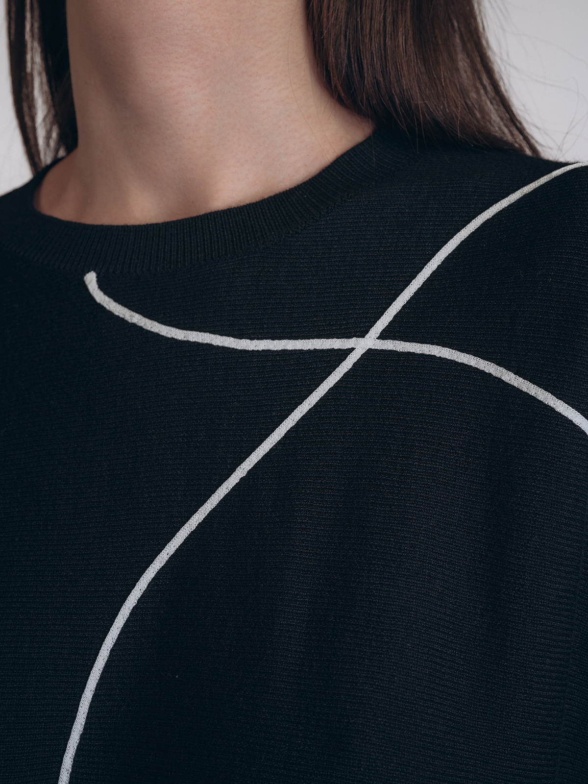 Женская кофта чёрного цвета (Арт. 5220TCC)