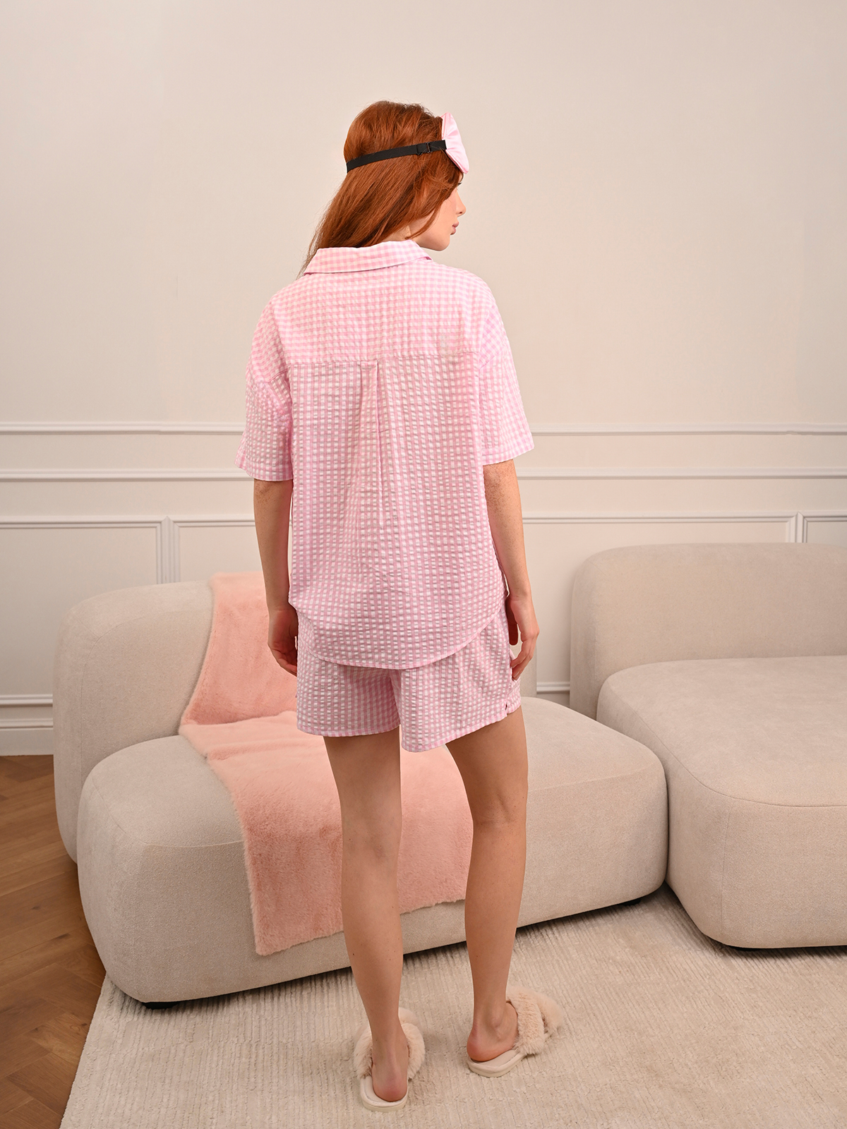 Пижама с рубашкой и шортами (Арт. 5274TBD)