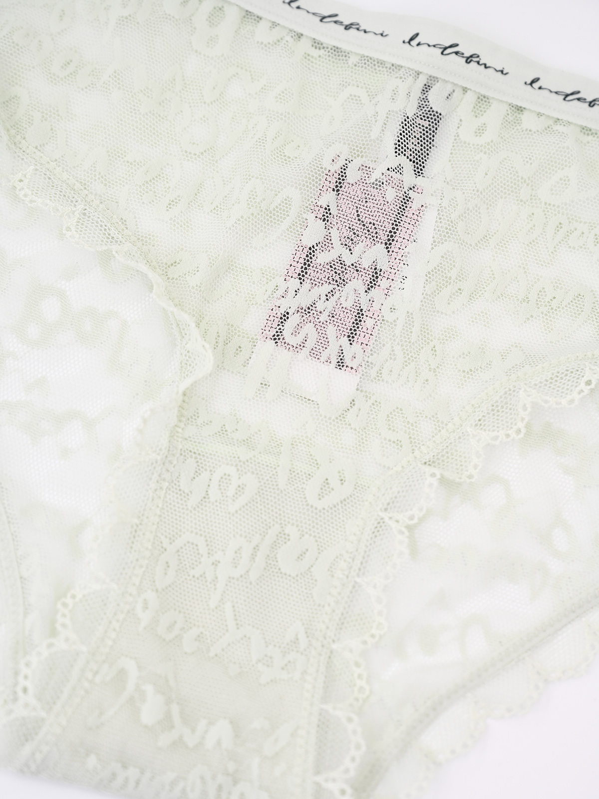 Женские кружевные трусы слипы Indefini (Арт. 1299LUS)