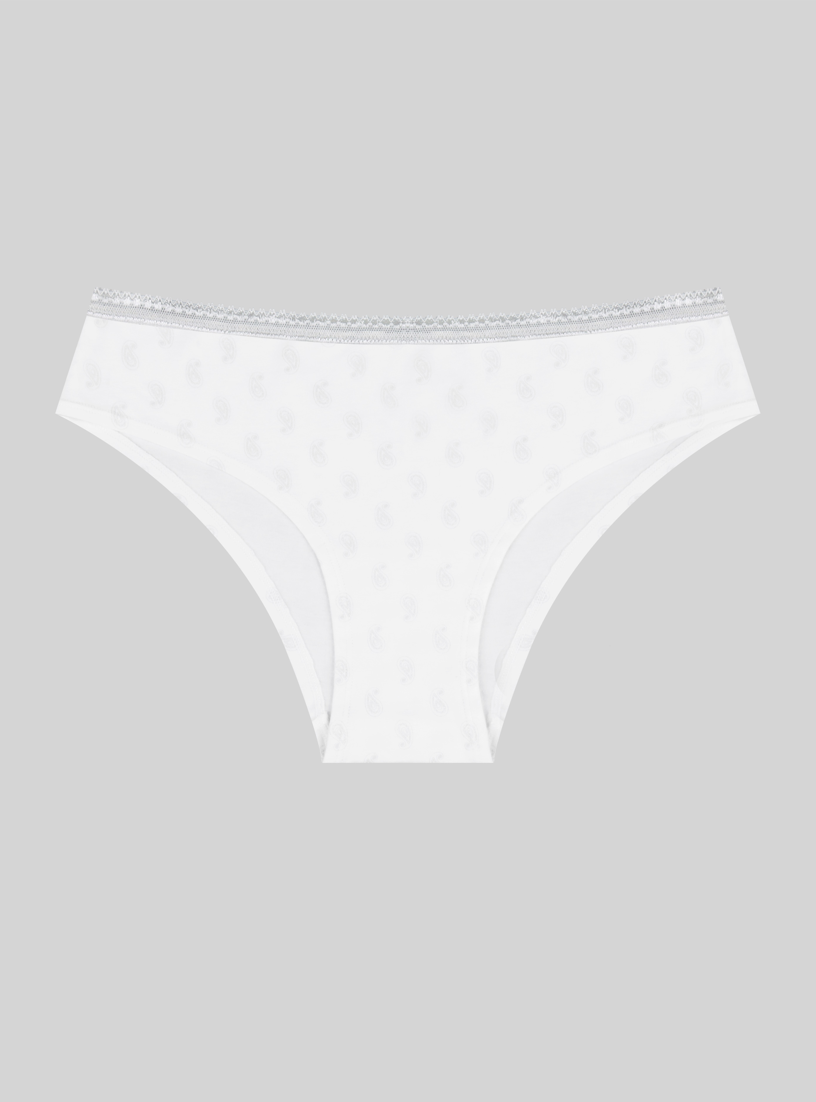 Белые женские хлопковые трусы (Арт. 3522LUB)