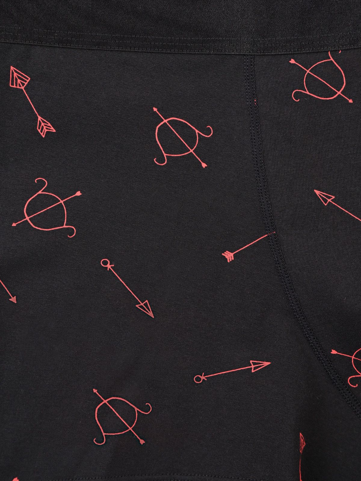 Трусы боксеры из хлопка с принтом (Арт. 5096MUF)