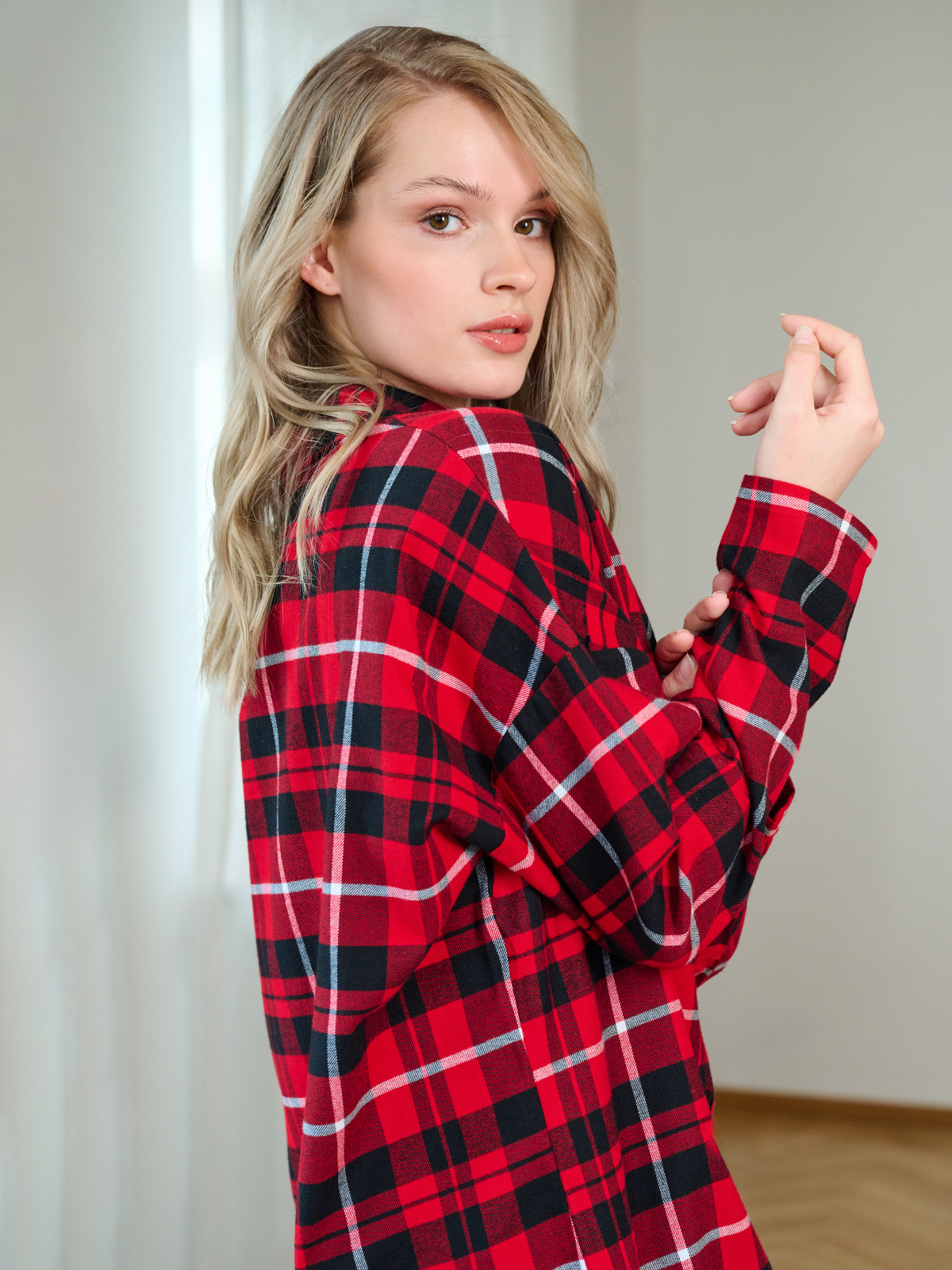 Сорочка домашняя Indefini (Арт. 5200SDX)