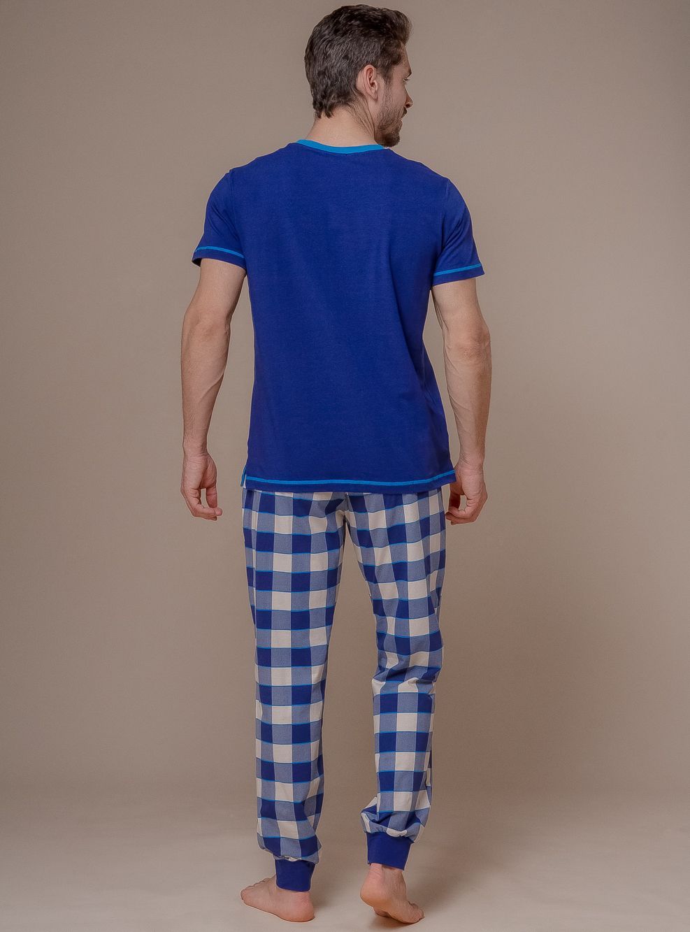 1027PBC Мужская пижама (Ф+Брюки)