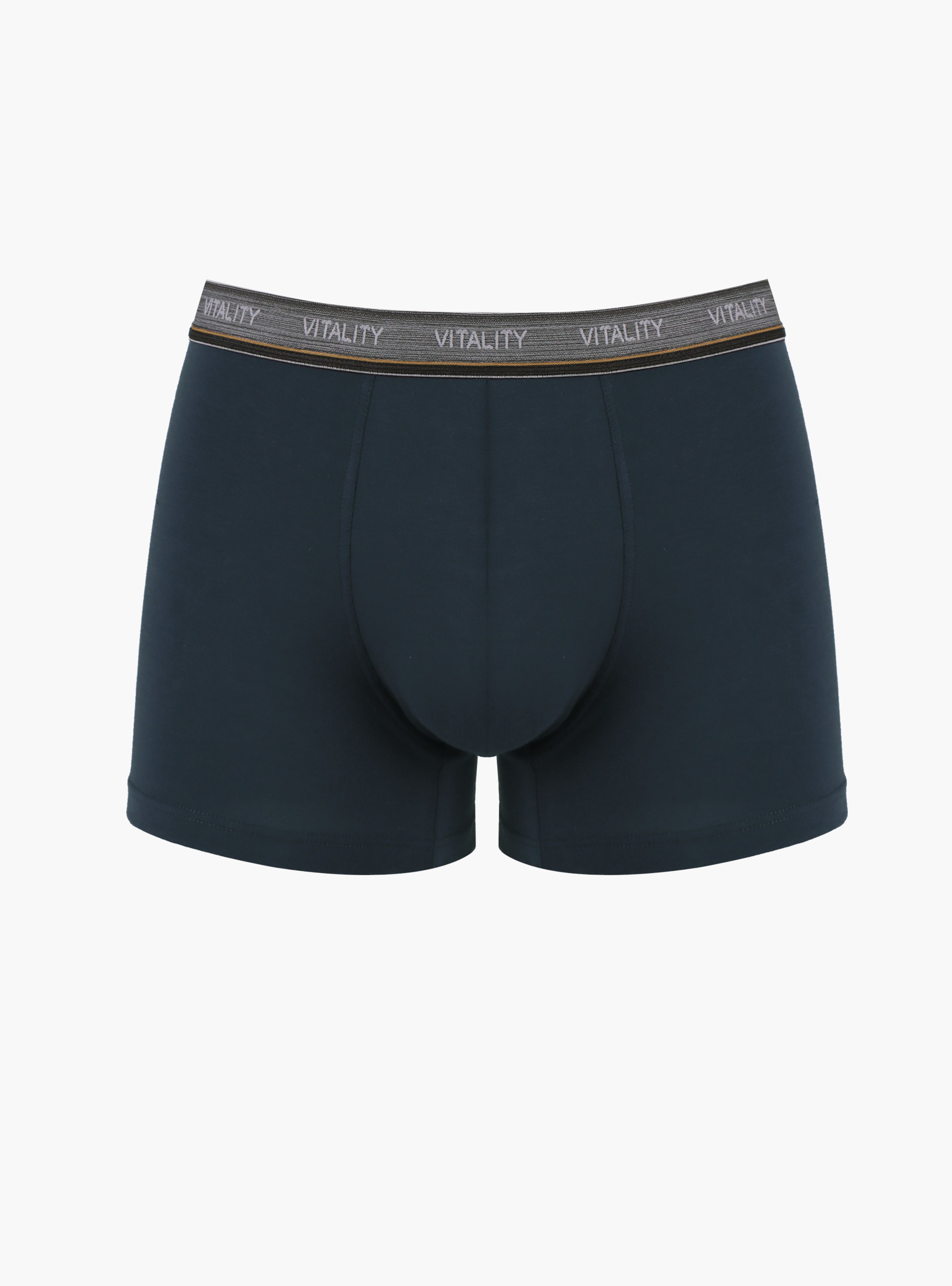 Трусы боксеры темно-синие из хлопка (Арт. 4039MUG)