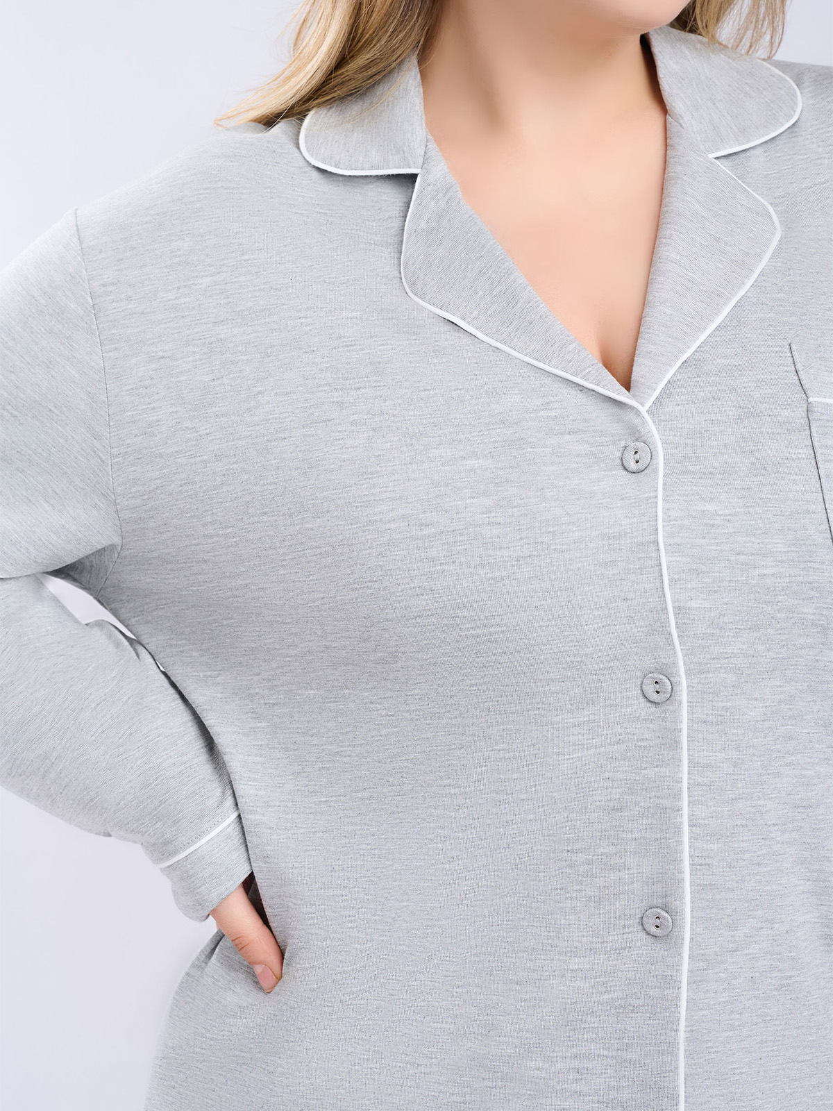 Женская пижама серая (Арт. 5135TCCA)