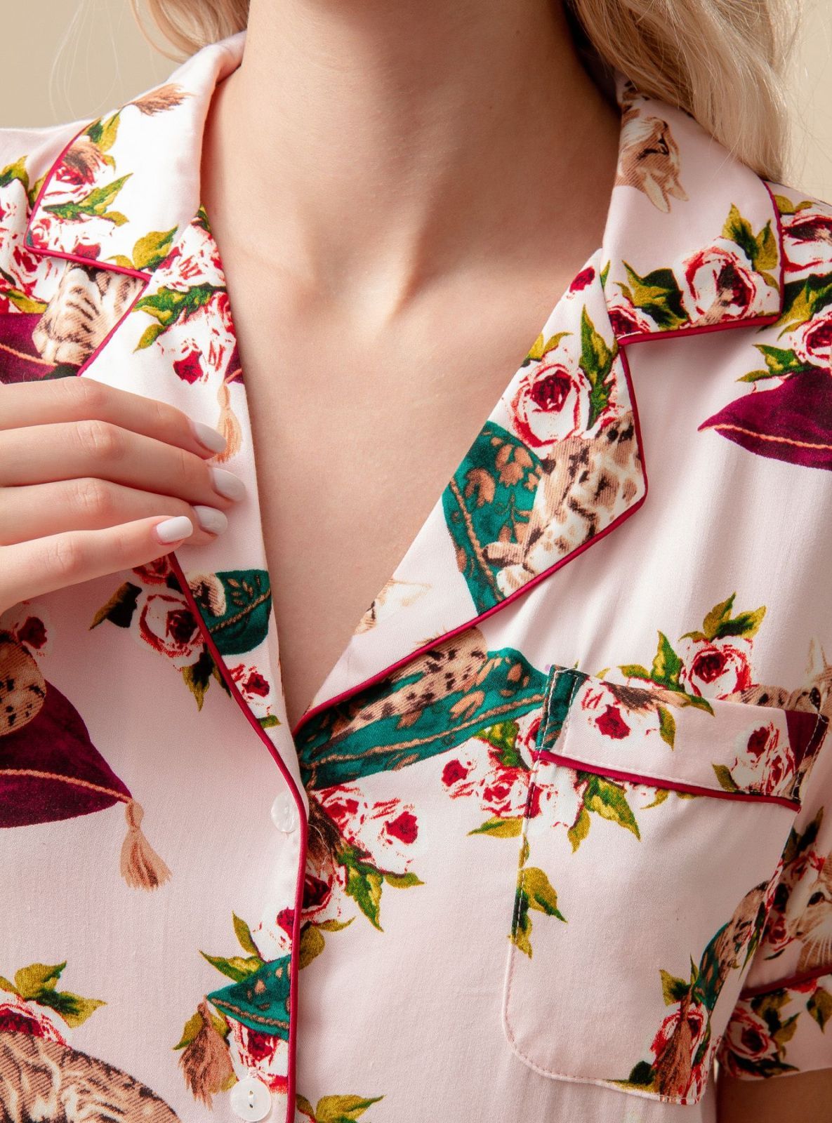 Домашняя пижама Indefini (Арт. 3227TBC)