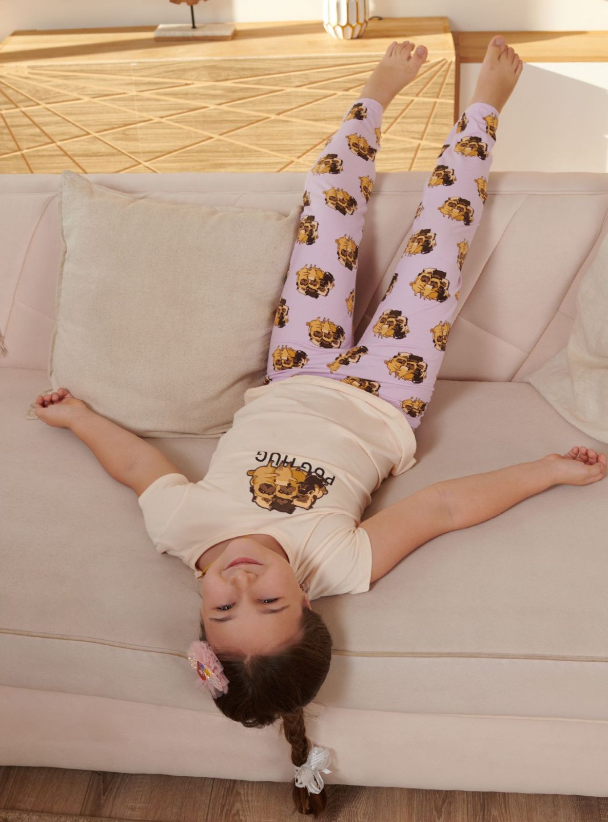 Пижама для девочек Indefini (Арт. 2146GTD)