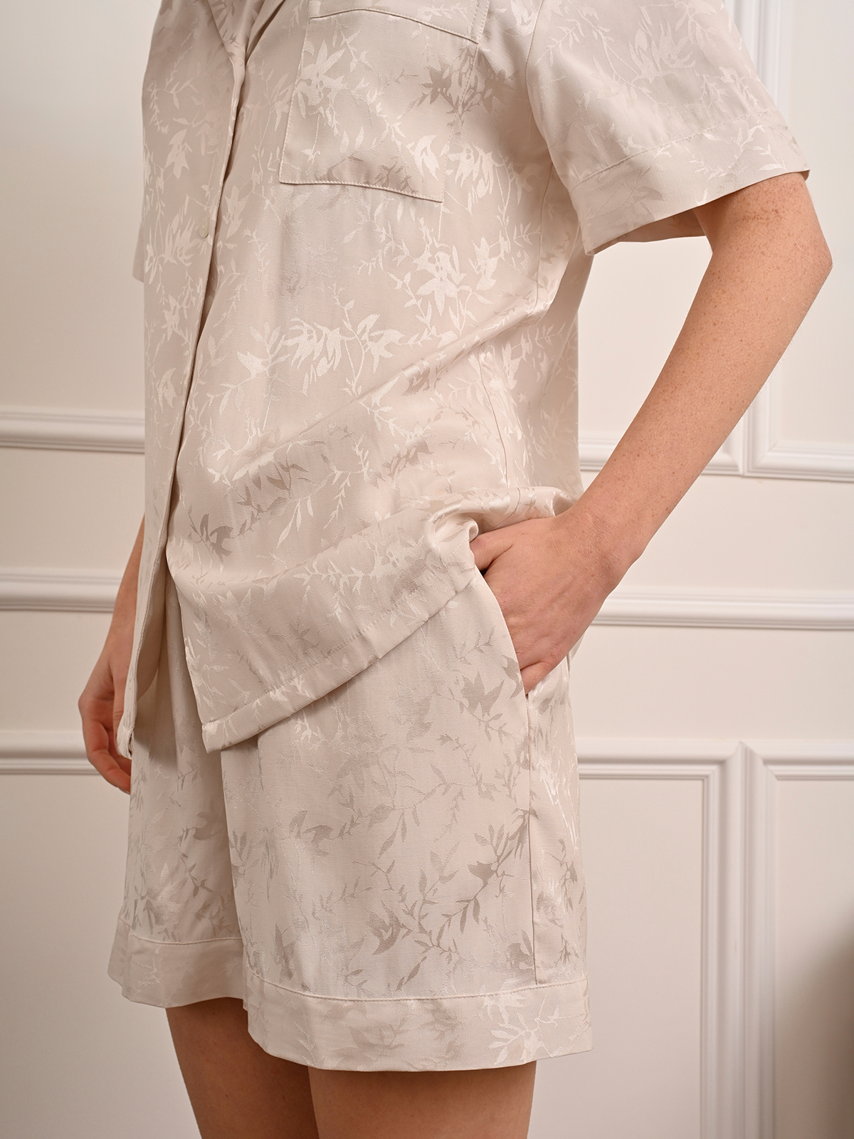 Пижама с рубашкой и шортами (Арт. 5309TBD)