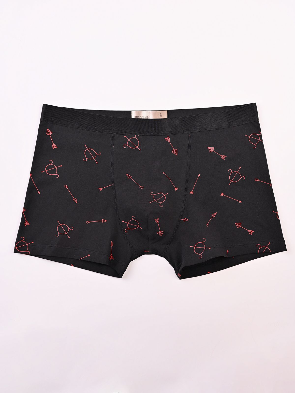Трусы боксеры из хлопка с принтом (Арт. 5096MUF)