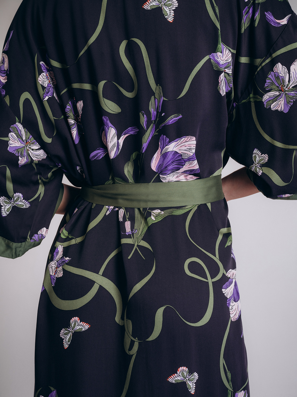 Халат с цветочным мотивом (Арт. 5024SYZ)