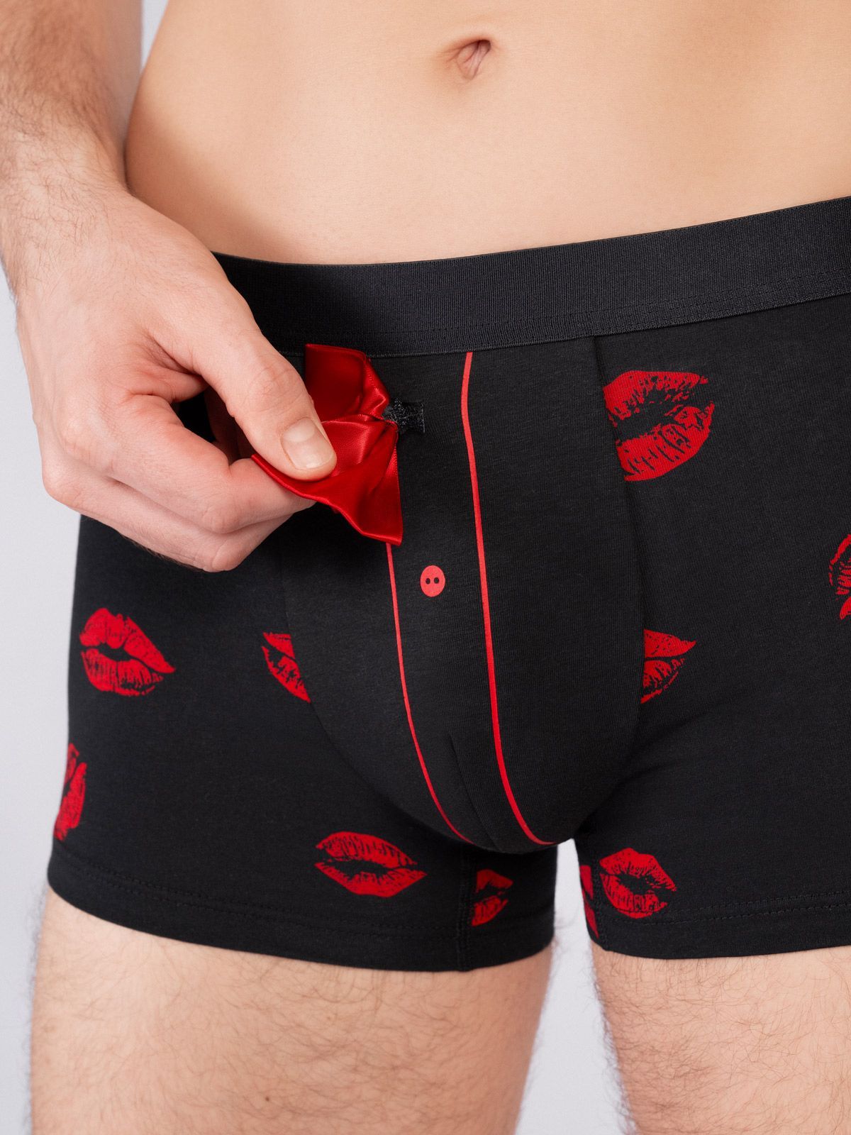 Трусы боксеры романтика с принтом (Арт.4049MUF)