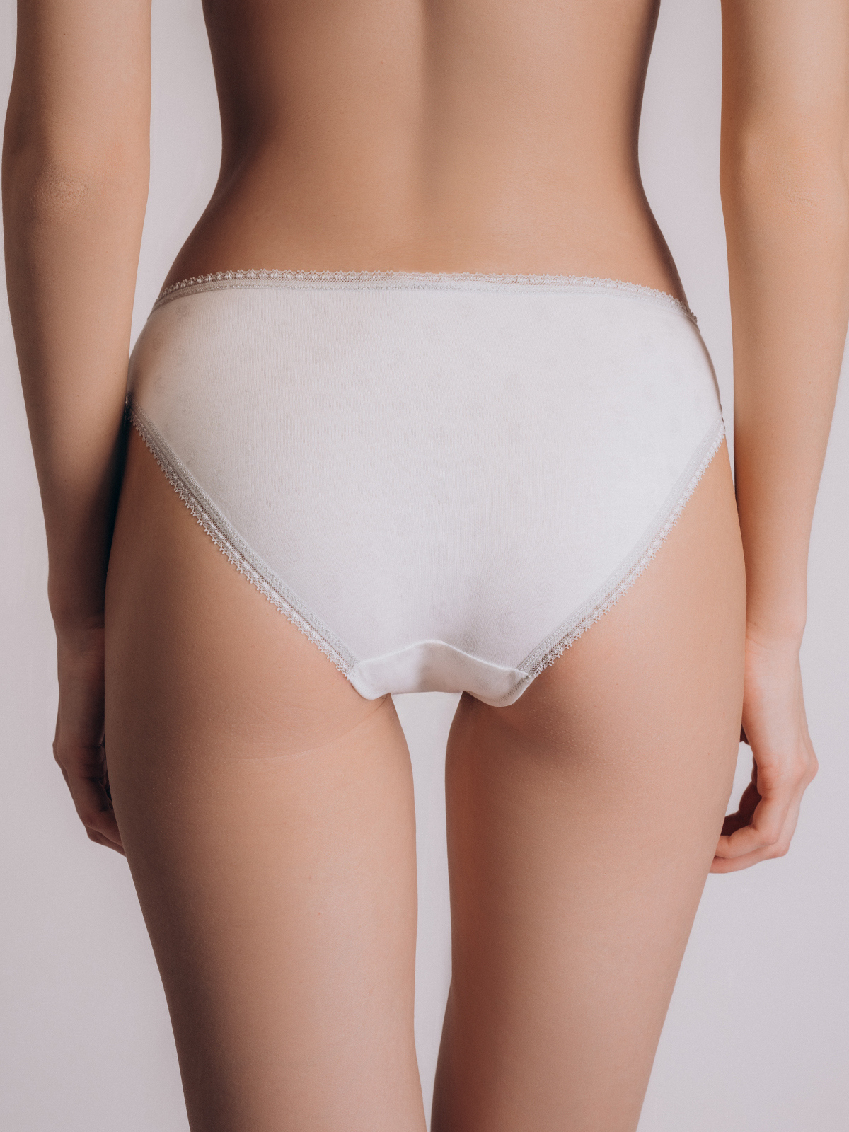 Белые женские хлопковые трусы (Арт. 3522LUB)