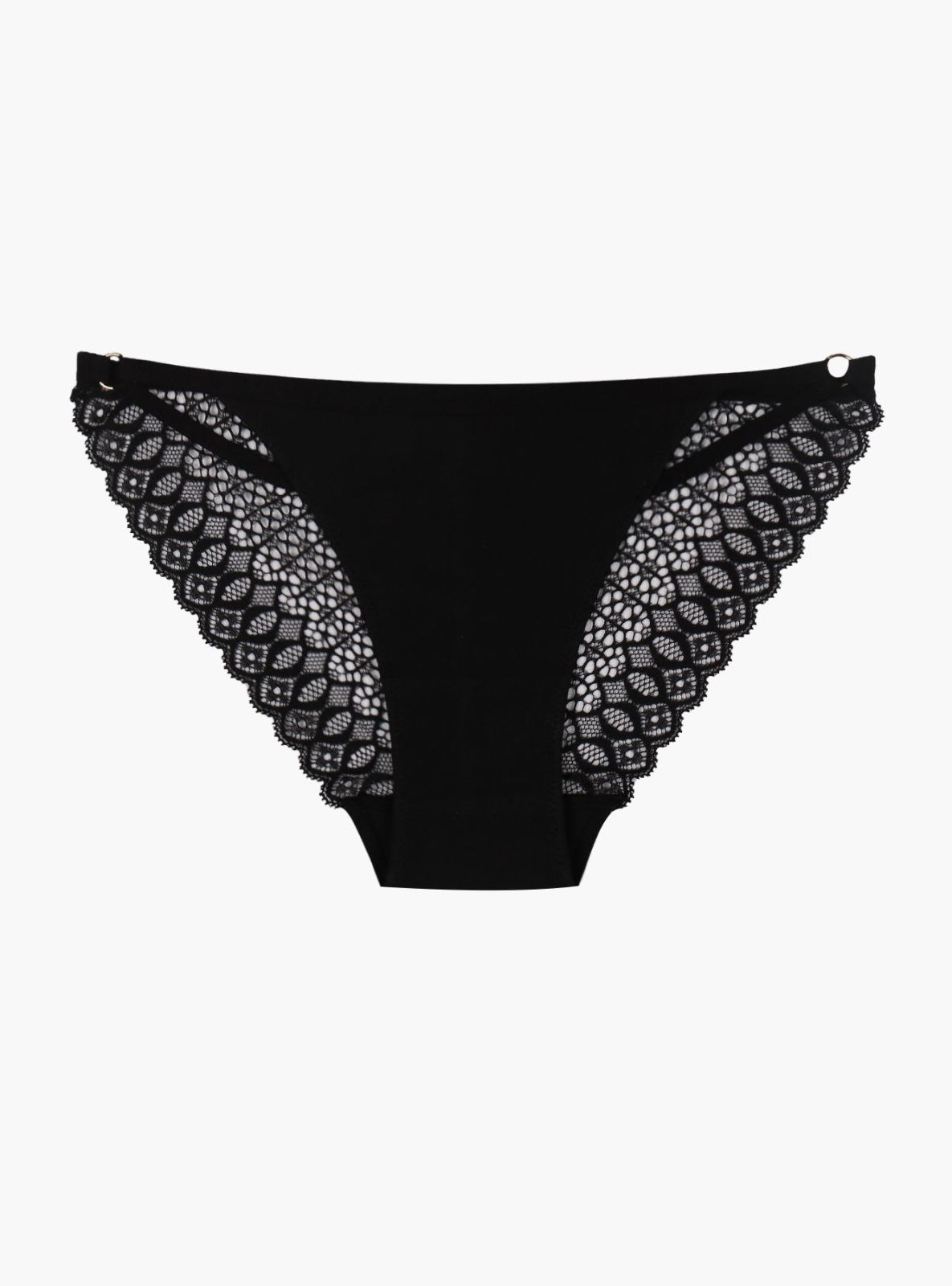 Трусы бразилиана со стрепами и кружевом Indefini (Арт. 1043LUS)
