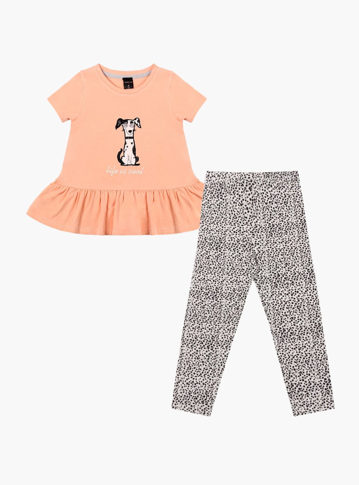 Пижама для девочек Indefini (Арт. 1003GTD)