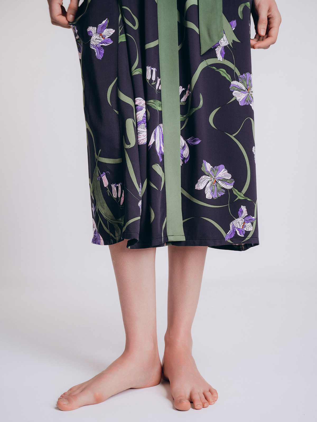 Халат с цветочным мотивом (Арт. 5024SYZ)