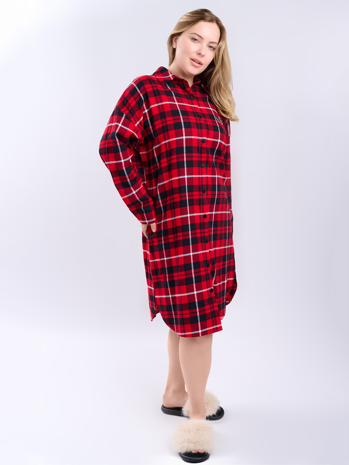 Сорочка домашняя Indefini (Арт. 5200SDX)