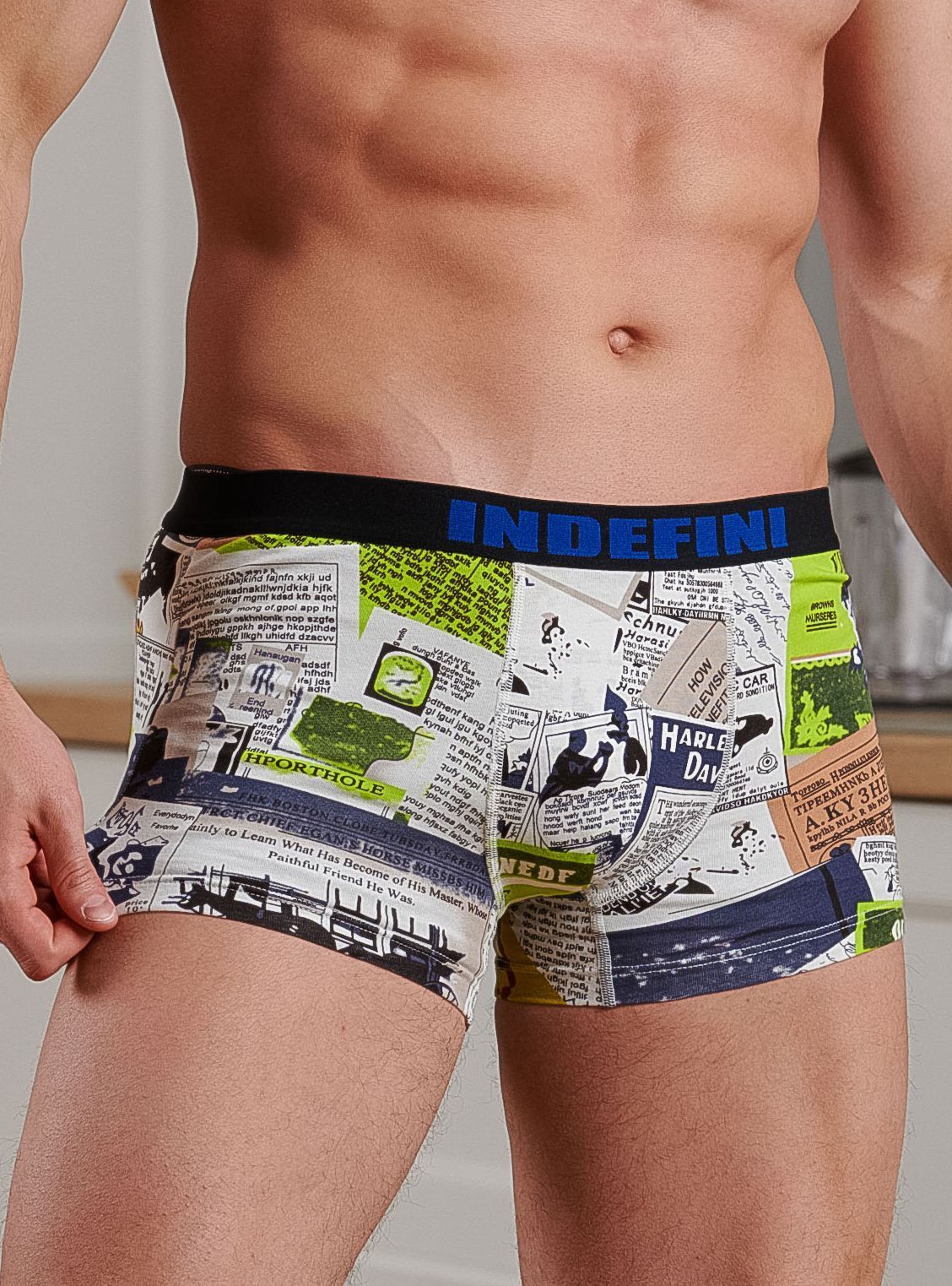 Мужские трусы боксеры Indefini (Арт. 2089MUF)