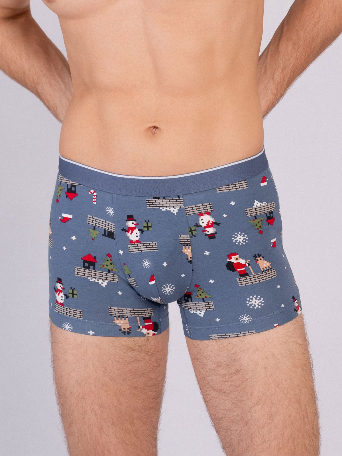 Мужские трусы боксеры Indefini (Арт.4046MUF)