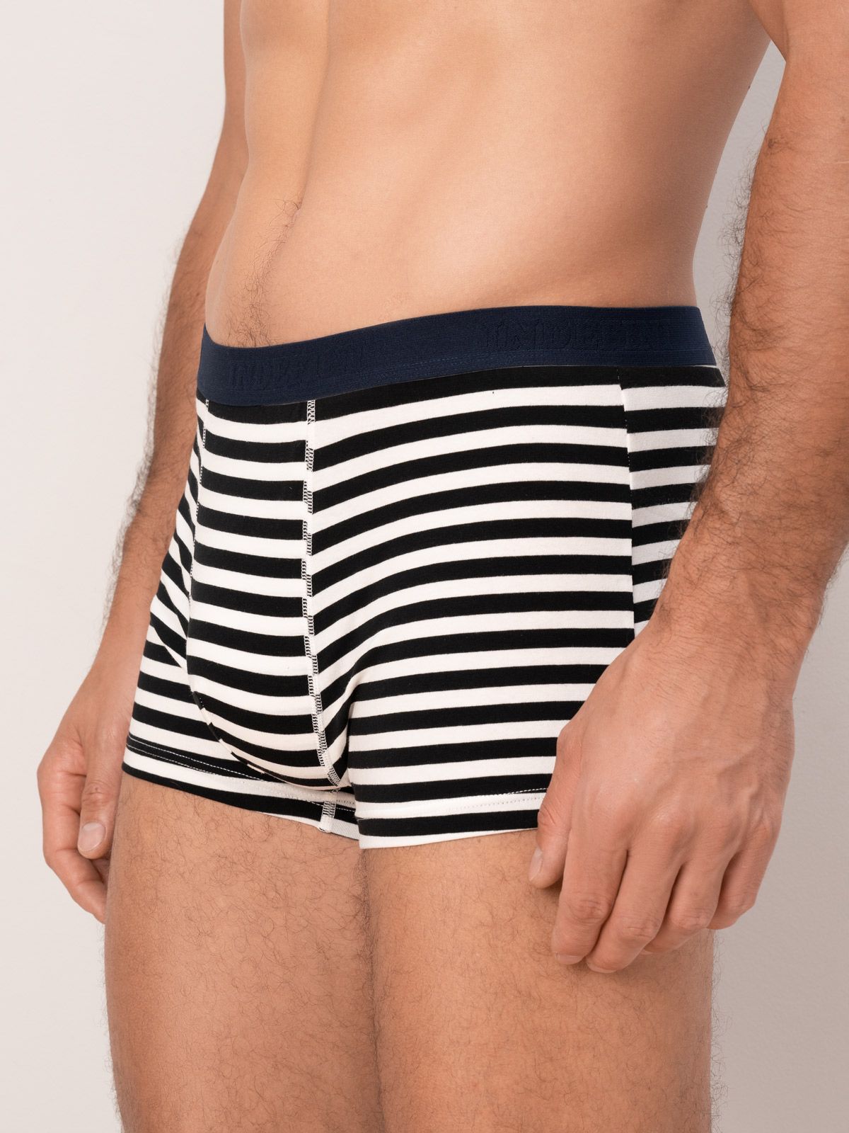 Трусы боксеры в полоску Indefini (Арт. 3061MUG)