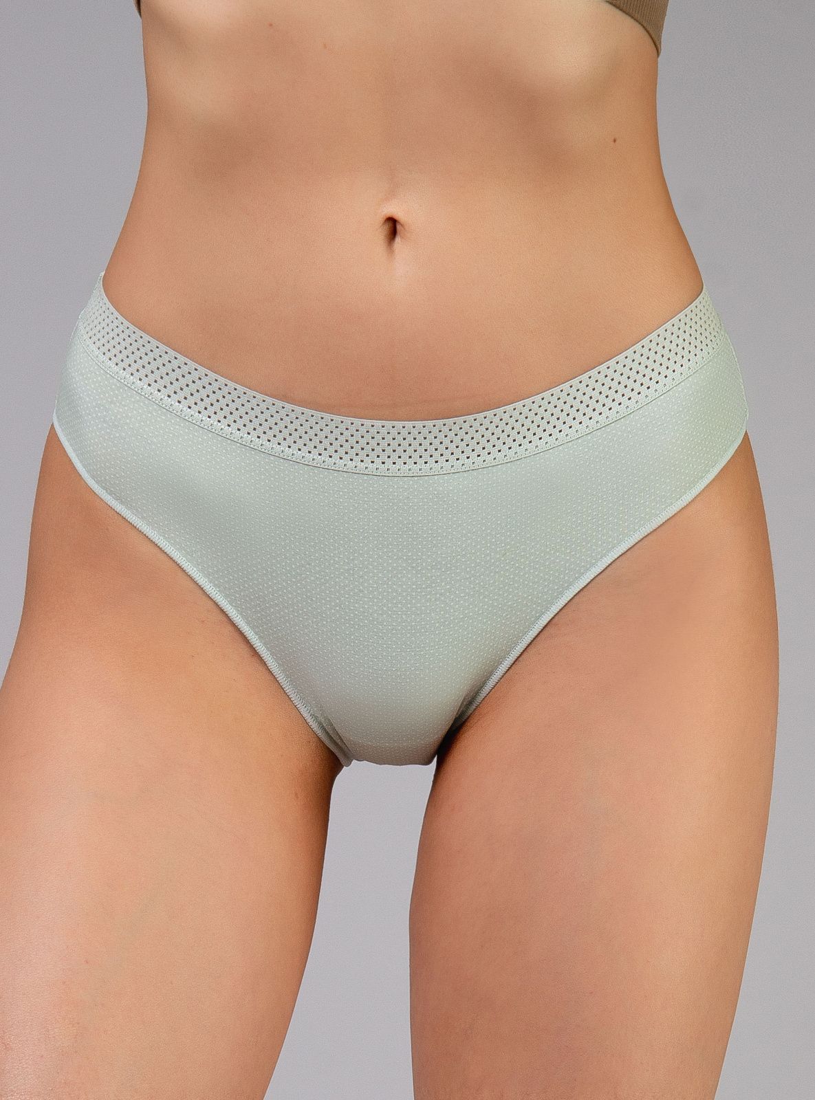 Трусы слипы из хлопка Indefini (Арт.121000-3052LUF)