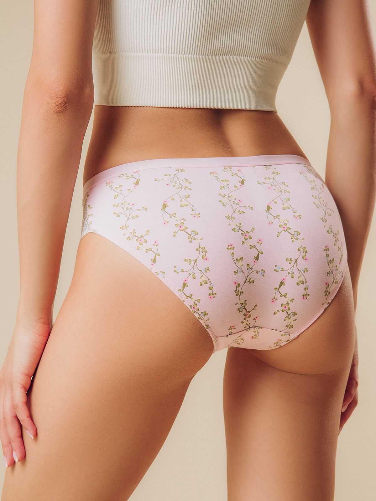 Кружевные трусы слипы Indefini (Арт. 3346LUS)