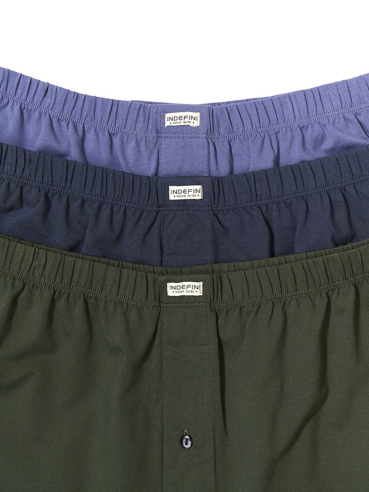 Трусы боксеры из хлопка зеленые (Арт. 5118MUG)