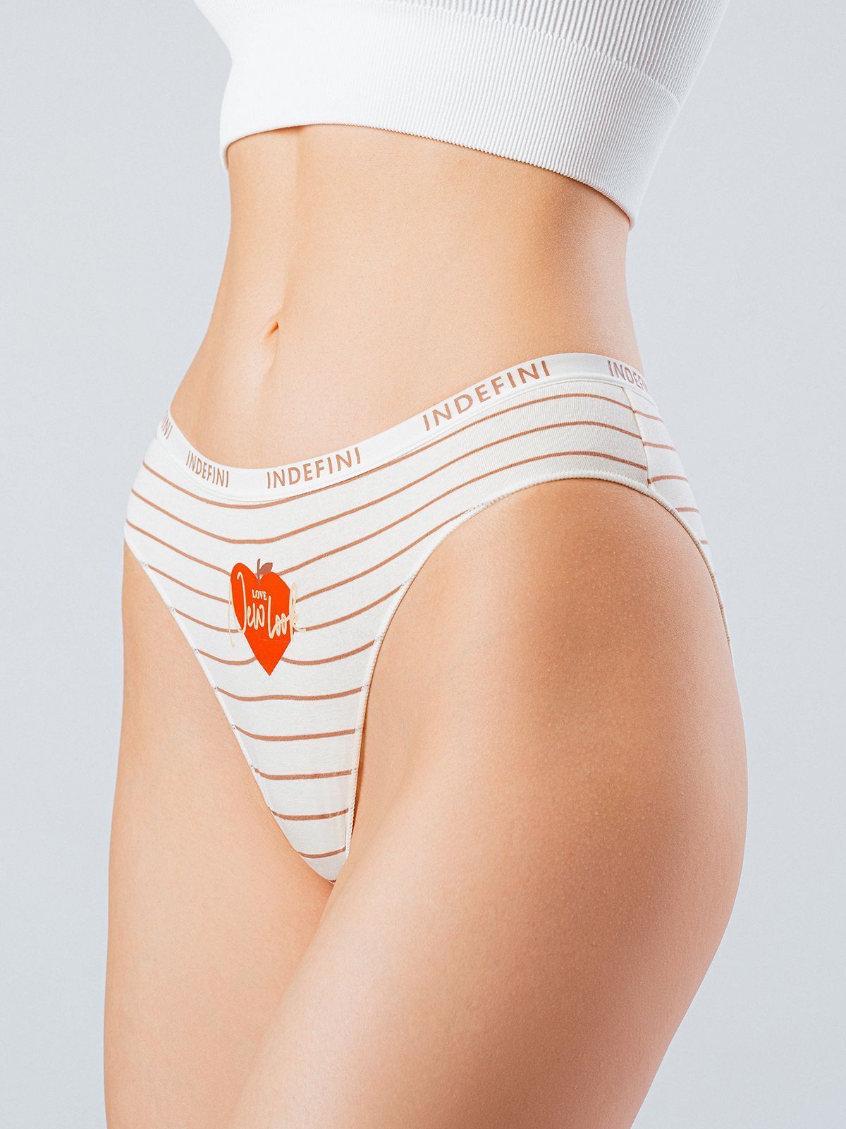 Женские трусы слипы Indefini (Арт. 3354LUF)