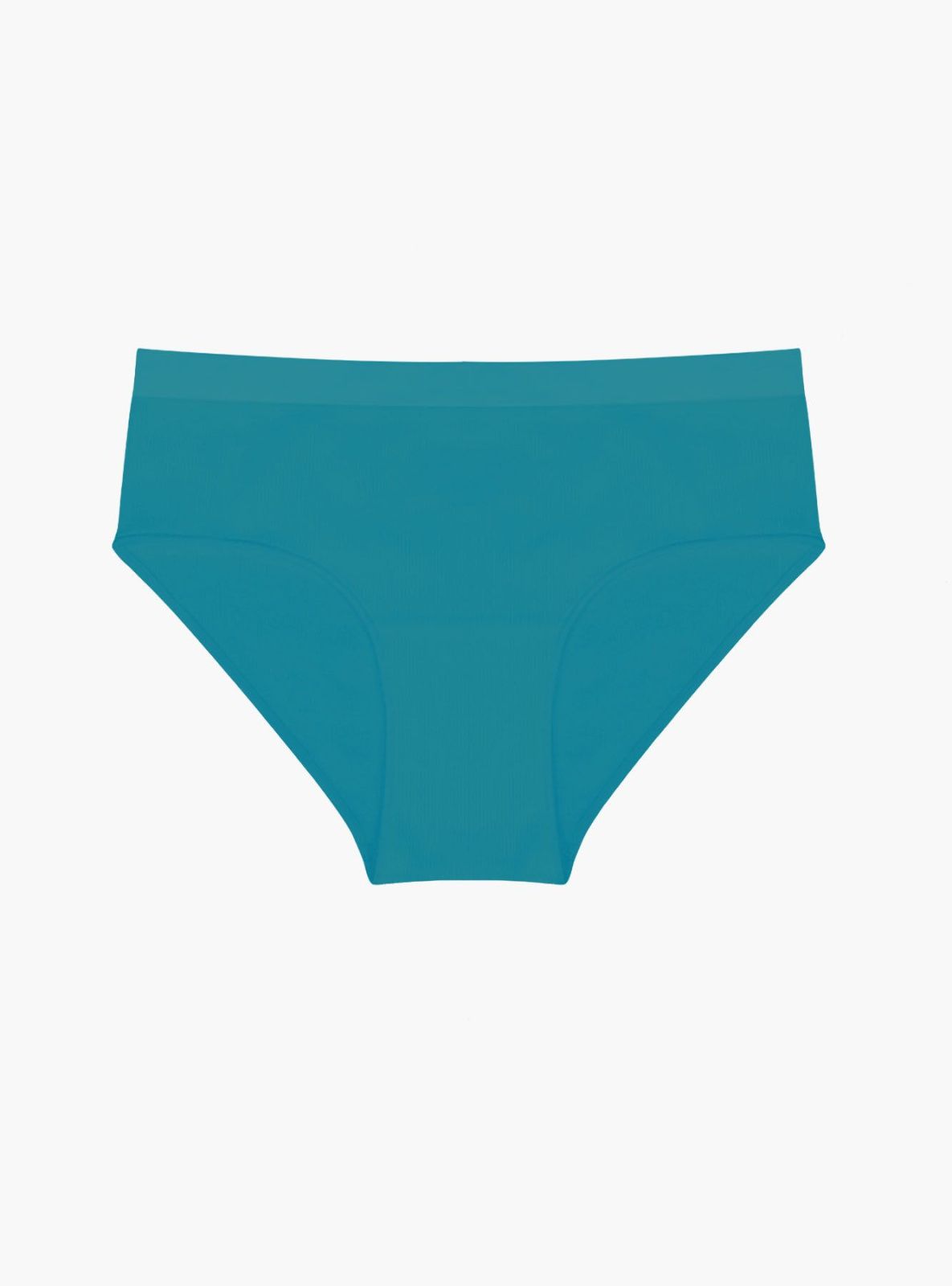 Трусы слипы в рубчик синие Indefini (Арт. 4061WUV)