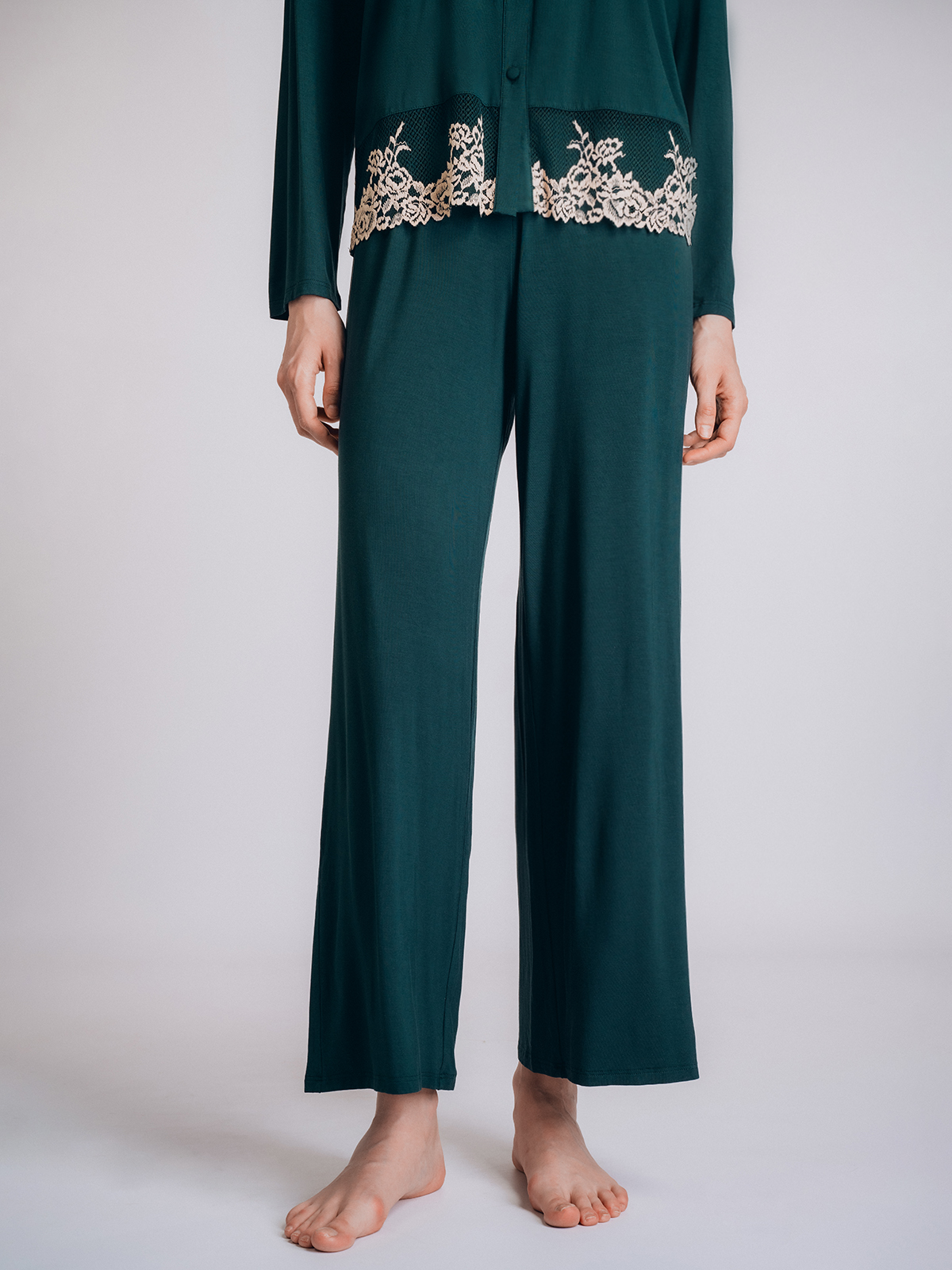 Женская пижама зеленая (Арт. 5116TCCA)